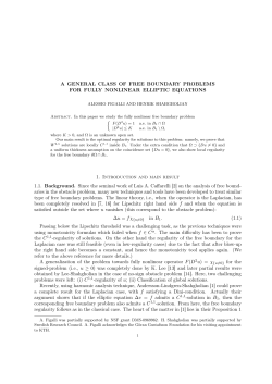 A general class of free boundary problems for fully nonlinear