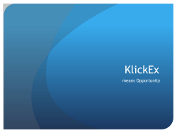 KlickEx - Horticulture New Zealand