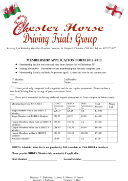 membership application form 2012-2013