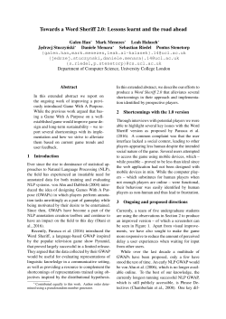 Towards a Word Sheriff 2.0: Lessons learnt and the road