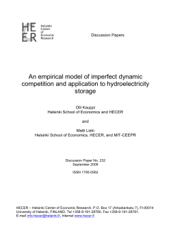 An empirical model of imperfect dynamic competition and