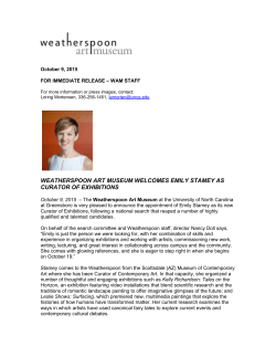 The exhibition, which runs from February 18 * May 14, 2006