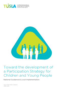 Toward the development of a Participation Strategy for