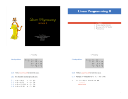 Linear Programming - Cs.princeton.edu