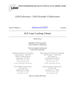 Coding Standard for TwinCAT Slow Controls Software - DCC