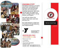 coaching staff - The Madison Area YMCA