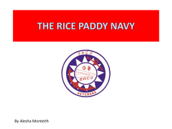 the rice paddy navy - district87.org | Bloomington School District