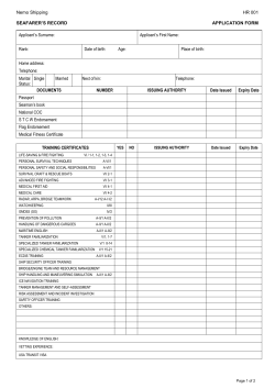 section 1 - Nemo Shipping