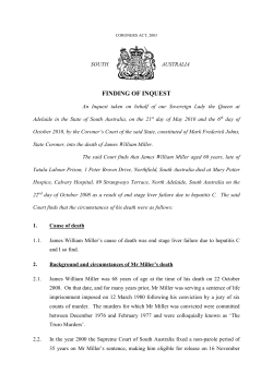 MILLER James William