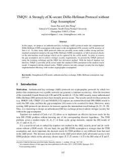 TMQV: A Strongly eCK-secure Diffie