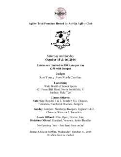 There is no Veteran Dog in Non Jumping - Act