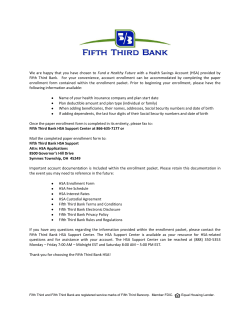 We are happy that you have chosen to Fund a Healthy Future with a
