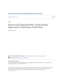 Spirits in the Material World: A Post