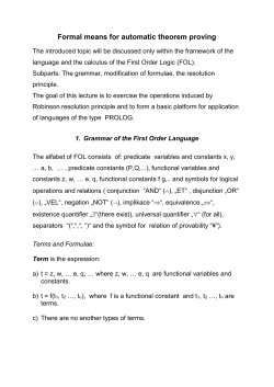 the theory of problem solving