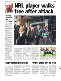 Depression plea fails Petrol price set to rise