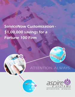 CS - Fortune 100 firm achieves high cost savings through
