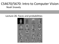 Lecture 1: Images and image filtering