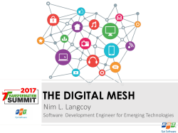 Digital Mesh - 2017 Transformation Summit
