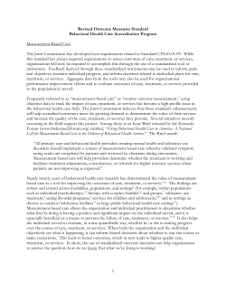 1 Revised Outcome Measures Standard