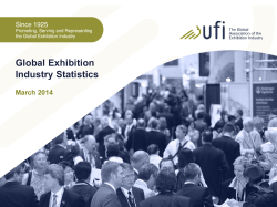Statistics - UFI The Global Association of the Exhibition Industry