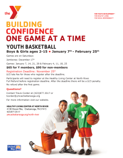 building confidence one game at a time