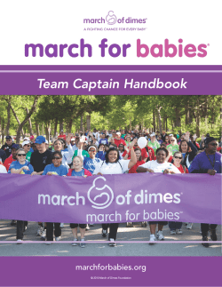 Team Captain Handbook