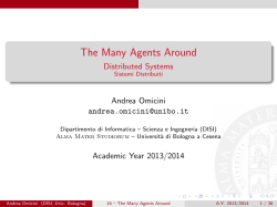 The Many Agents Around