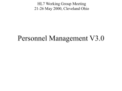 Personnel Management V3.0
