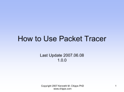 How to Use Packet Tracer
