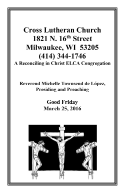 Good Friday - Cross Lutheran Church