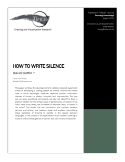 Drawing silence