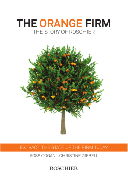 The Orange Firm - The story of Roschier