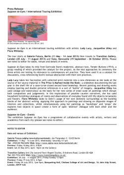 Press Release - Flora Whiteley