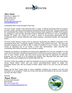 River Center - Loxahatchee River District