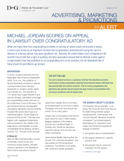Michael Jordan Scores on Appeal in Lawsuit Over Congratulatory Ad