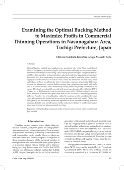 Examining the Optimal Bucking Method to Maximize Profits in