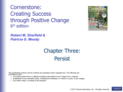 Cornerstone: Creating Success through Positive Change 6th edition