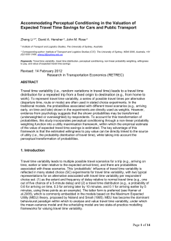 Accommodating Perceptual Conditioning in the Valuation of
