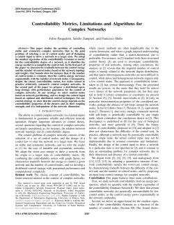 Controllability Metrics, Limitations and