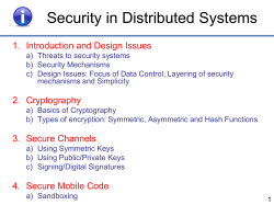 Security Lecture