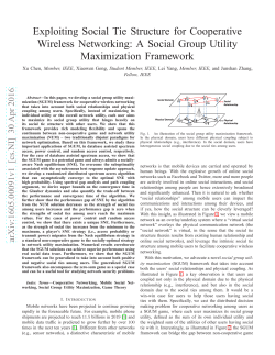 Exploiting Social Tie Structure for Cooperative Wireless Networking