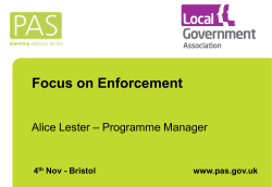 Insert main title here - Local Government Association