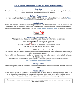 SP-26NB Agency Vendor Form