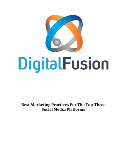 Best Marketing Practices For The Top Three Social