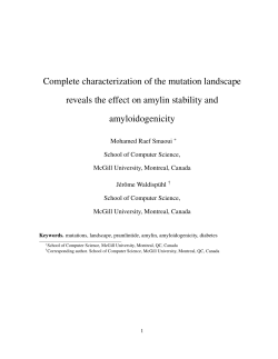 Complete characterization of the mutation landscape reveals the