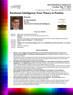 Emotional Intelligence: From Theory to Practice