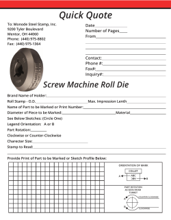 Get a Quote: Roll Die (PDF form)
