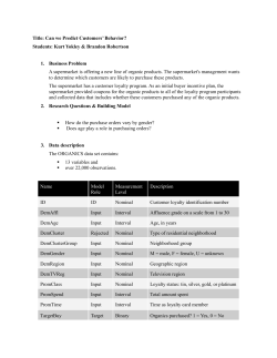 Detailed research project