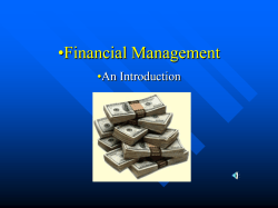 Financial Management