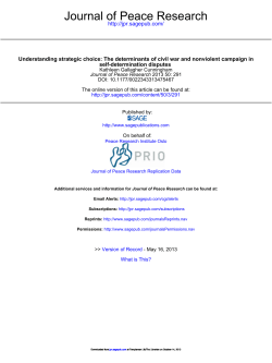 Cunningham, K.G. (2013). &ldquo;Understanding strategic choice: The